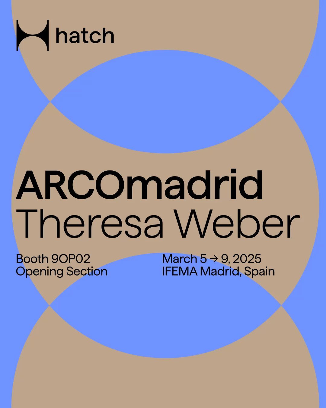 Affiche Hatch pour ARCOmadrid
