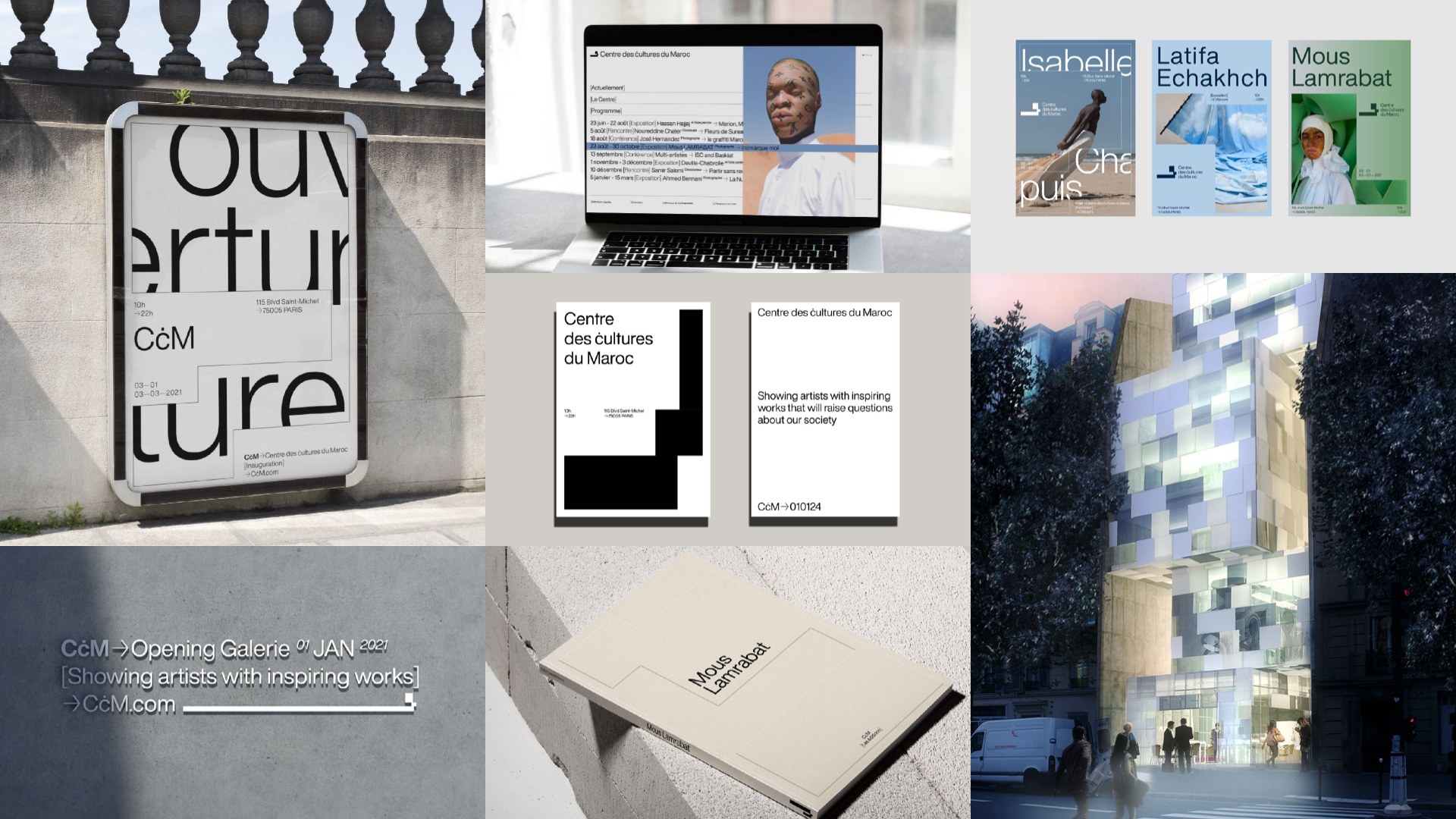 Projets Centre des Cultures du Maroc par Studio Indice