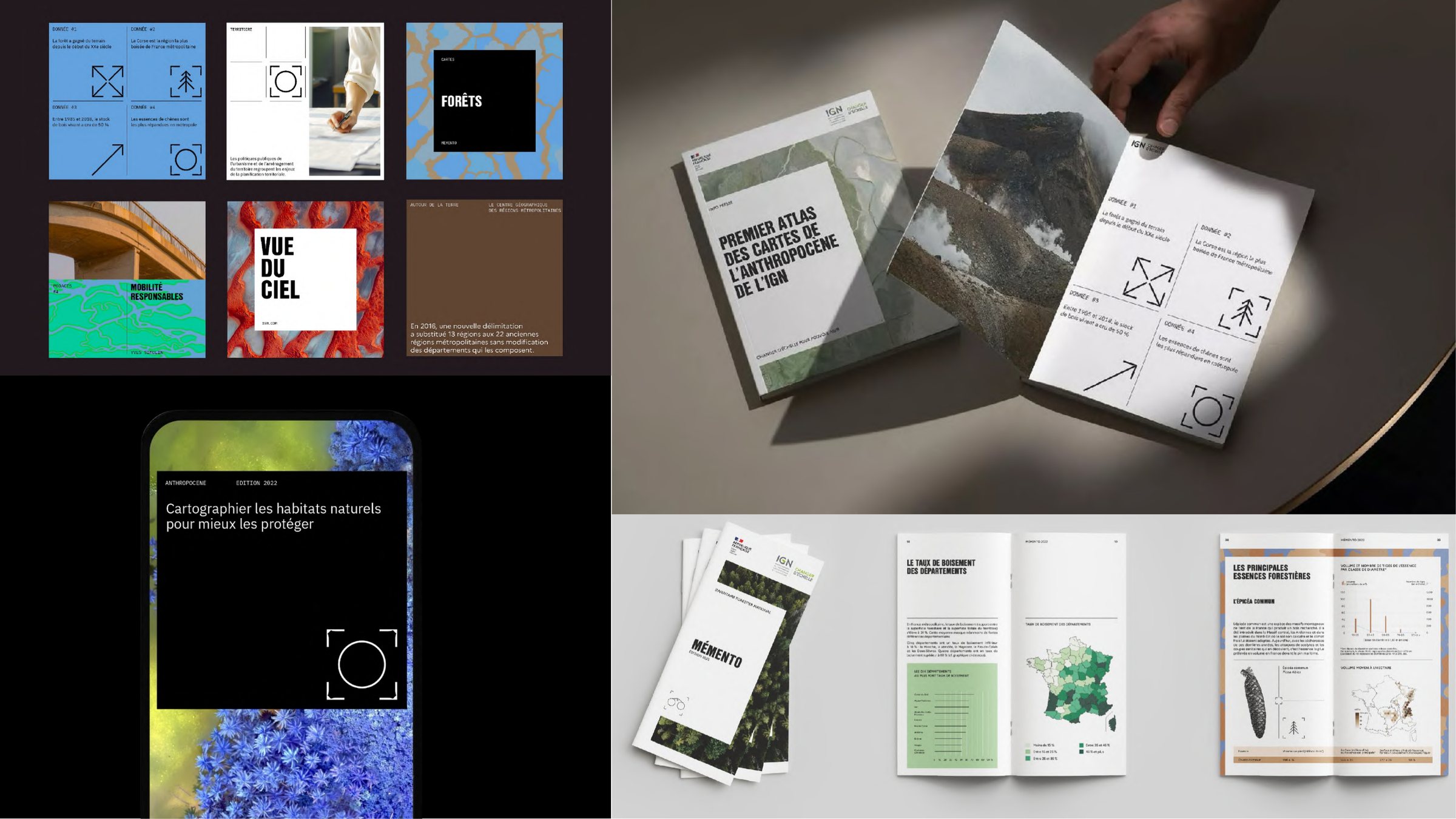 Projets IGN par Studio Indice