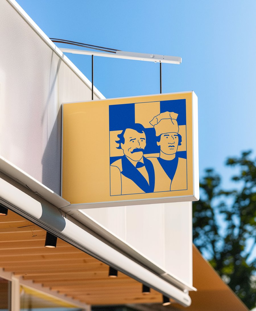 Enseigne de restaurant